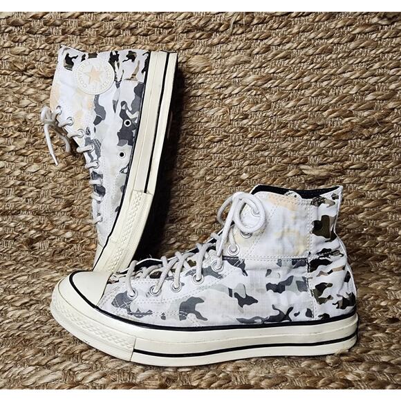 Converse CT All Star 70 Hi "Blocked Camo" Shoes Sneakers Men's 9.5, Women's 11.5 - Picture 1 of 10